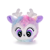 BOUNCIBLES ISLA - PINK DEER PLUSH BALL