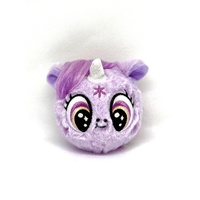 BOUNCIBLES BELLA - PURPLE UNICORN PLUSH BALL