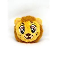 BOUNCIBLES ARCHIE - BROWN LION PLUSH BALL