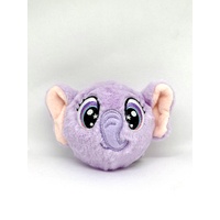 BOUNCIBLES ELLIE - PURPLE ELEPHANT PLUSH BALL