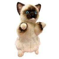 HANSA CREATION 8228 RAGDOLL KITTEN HAND PUPPET 30CM