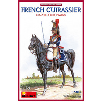MINIART 16015 FRENCH CUIRASSIER NAPOLEONIC WARS WITH HORSE 1/16 SCALE PLASTIC MODEL KIT