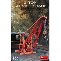 MINIART 35576 3 TON SERVICE CRANE TRUCK BED FITTING 1/35 SCALE PLASTIC MODEL KIT