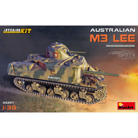 MINIART 35287 AUSTRALIAN M3 LEE WITH AUSTRALIAN DECALS 1/35 SCALE PLASTIC MODEL KIT