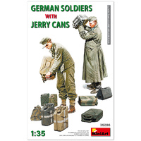 MINIART 35286 GERMAN SOLDIERS WITH JERRY CANS 1/35 SCALE PLASTIC MODEL KIT