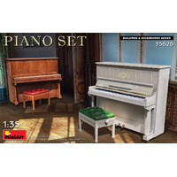 MINIART 35626 PIANO SET WITH STOOL 1/35 SCALE PLASTIC MODEL KIT