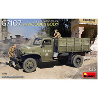 MINIART 35386 CHEV G7107 1.5T 4X4 CARGO TRUCK WITH WOODEN BODY  1/*35 SCALE PLASTIC MODEL KIT