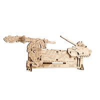 UGEARS 70181 MECHANICAL MODEL FIRE AND FORGET 42 PIECE WOODEN PUZZLE