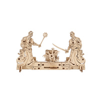 UGEARS 70182 MECHANICAL MODEL THE CENTURIES-OLD BATTLE FOR FREEDOM 41 PIECE WOODEN PUZZLE