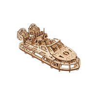 UGEARS 70223 MECHANICAL MODEL RESCUE HOVERCRAFT 383 PIECE WOODEN PUZZLE