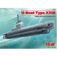 ICM S.004 GERMAN U-BOAT XXIII 1/144 SCALE PLASTIC MODEL KIT