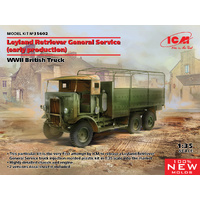 ICM 35602 LEYLAND RETREIVER GENERAL SERVICE EARLY PRODUCTION TRUCK 1/35 SCALE PLASTIC MODEL KIT