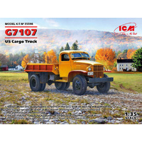 ICM 35598 CHEVROLET G7107 US CARGO TRUCK 1/35 SCALE PLASTIC MODEL KIT
