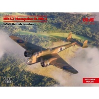 ICM 48352 HP.52 HAMPDEN B.MK.I WWII BRITISH BOMBER 1/48 SCALE PLASTIC MODEL KIT