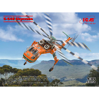 ICM 53058 SIKORSKY S-64E SKYCRANE ELVIS 1/35 SCALE PLASTIC MODEL KIT