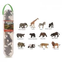 COLLECTA WILD LIFE GIFT SET 12 PIECES PER TUBE