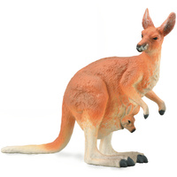 COLLECTA CO88921 RED KANGAROO FEMALE WITH JOEY