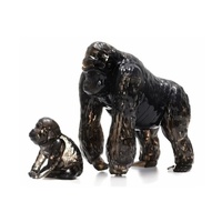 CRYSTAL PUZZLE 90180 GORILLA AND BABY 48PC 3D JIGSAW PUZZLE