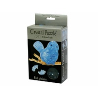CRYSTAL PUZZLE 90225 BLUE BIRD 48PC 3D JIGSAW PUZZLE