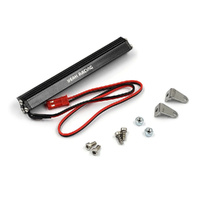 YEAH RACING YA-0692BK 1/10 WHITE SUPER BRIGHT LED LIGHT BAR 85MM BLACK FOR RC TRUCK/CRAWLER ALUMINIUM