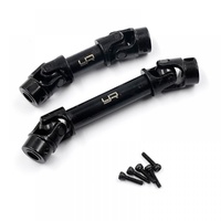 YEAH RACING TR4M-006BK HD STEEL FRONT & REAR CENTER SHAFT FITS TRX-4M