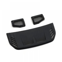 YEAH RACING TR4M-034BK PLASTIC ENGINE COVER & HOOD SIDE AIR INTAKE GRILLE FITS TRAXXAS TRX-4M BRONCO
