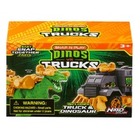 NIKKO ROAD RIPPERS SNAP AND PLAY - DINOS V TRUCKS - GREEN RAPTOR