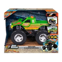 NIKKO ROAD RIPPERS BIGFOOT WHEELIE TRUCKS - GREEN 25CM