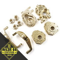 YEAH RACING TRX4-S01 BRASS UPGRADE PARTS SET V2 FITS TRX-4 TRX-6 G6 CERTIFIED
