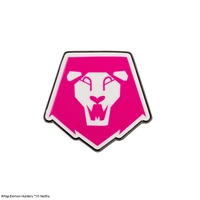 CINEREPLICAS NETFLIX K-POP DEMON HUNTERS SAJA BOYS LOGO PIN