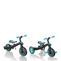 GLOBBER EXPLORER TRIKE 2 IN 1 - TRAINING TRIKE AND BALANCE BIKE - TEAL