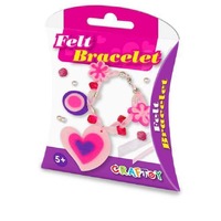 KAPER KIDZ CRAFTOY DIY FELT BRACELET HEART