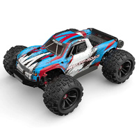 MJX HYPER GO 16218 MONSTER TRUCK BLUE & RED 1/16 SCALE 4WD BRUSHLESS RC CAR READY TO RUN
