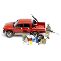 MENG  VS-002 PICK UP W/EQUIPMENT 1/35 SCALE  PLASTIC VELOCIRAPTOR SERIES MODEL  KIT