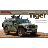 MENG VS-003 RUSSIAN TIGER GAZ-233014 STS ARMORED HIGH MOBILITY VEHICLE 1/35 SCALE PLASTIC MODEL KIT