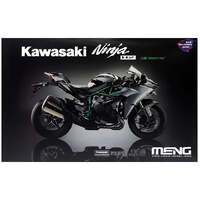 MENG 1/9 KAWASAKI NINJA H2 (PRE-COLOURED EDITION) PLASTIC MODEL KIT