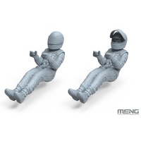 MENG RS-004 FORMULA RACING DRIVER 1/12 SCALE MODEL FIGURINE FOR  RS-004 CHASSIS REMOTE CONTROL CAR