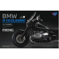 MENG MT-006S BMW R18 CLASSIC PRE COLOURED EDITION 1/9 SCALE PLASTIC MODEL KIT MOTORBIKE