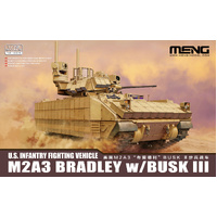 MENG 72-005 M2A3 BRADLEY WITH BUSK III INFANTRY FIGHTING  1/72 SCALE PLASTIC MODEL KIT