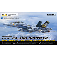 MENG LS-019 BOEING EA-18G GROWLER ELECTRONIC ATTACK AIRCRAFT YELLOW JACKETS 1/48 SCALE PLASTIC MODEL KIT