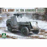 TAKOM 2131  US ARMY 1/4 TON ARMORED TRUCK 1:35 PLASTIC MODEL KIT