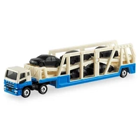 TOMICA LONG #131 MITSUBISHI FUSO SUPER GREAT TRANSPORTER 1/89 SCALE DIECAST