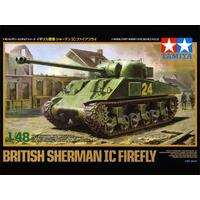 TAMIYA 32532 BRITISH SHERMAN IC FIREFLY TANK 1/48 SCALE PLASTIC MODEL KIT
