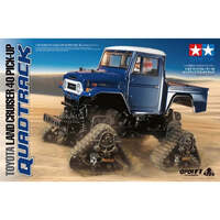 TAMIYA 58704A LAND CRUISER 40 PICK-UP QUADTRACK GF-01FT 1/12 SCALE RC 4WD OFF ROAD CAR