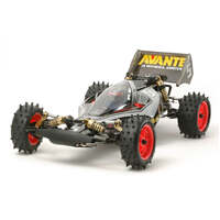 TAMIYA 47390 AVANTI BLACK SPECIAL 1/10 4WD RADIO CONTROL OFF ROAD RACER 25T MOTOR ELECTRICS NOT INCLUDED