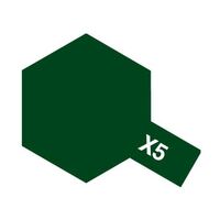 TAMIYA X-5 ACRYLIC GREEN PAINT 10ML
