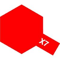 TAMIYA X-7 ACRYLIC RED PAINT 10ML