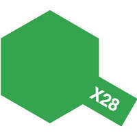 TAMIYA X-28 ACRYLIC PARK GREEN PAINT 10ML