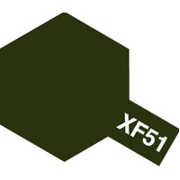 TAMIYA XF-51 ACRYLIC KHAKI DRAB PAINT 10ML