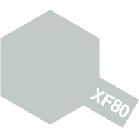 TAMIYA XF-80 ACRYLIC ROYAL LIGHT GREY PAINT 10ML